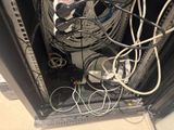 a bunch of wires that are connected to a computer