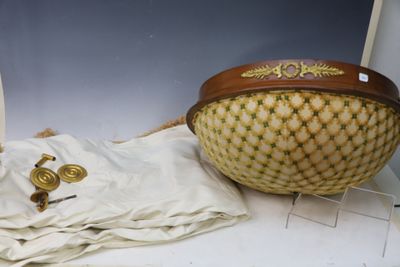 a basket that is sitting on top of a table