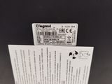 the back of a black box with a label on it