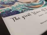 a picture of a picture of the great wave of the ocean