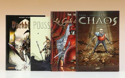 176/ Réunion de 4 OUVRAGES : - POUSSIERES