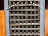 a picture of a picture of a wine rack on a shelf