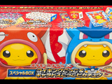 Le Pokémon Pikachu et les figurines Pikachu se trouvent dans une boîte