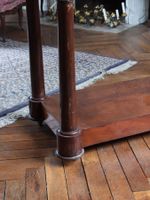 GRANDE JARDINIERE rectangulaire en acajou et placage d'acajo… (photo 4)