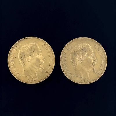 deux souverains d'or, l'un à l'effigie d'un homme et l'autre à celle d'une femme