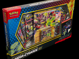 a box of pokemon cards that are in the box