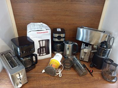 Lot de 9 petits appareils électroménagers comprenant 3 grill…