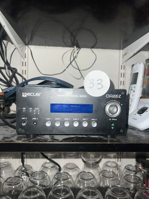 1 amplificateur ECLER CA 200Z deux canaux avec son câble tél…