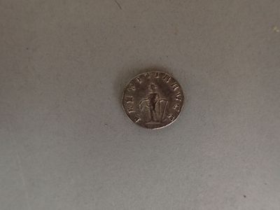 a small coin that is sitting on a table