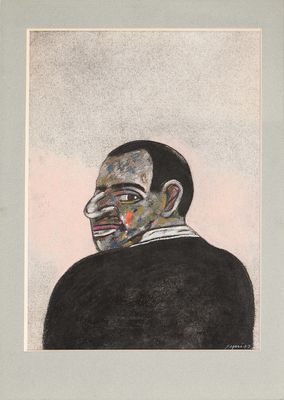 portrait d'un homme en costume-cravate, le sourire aux lèvres