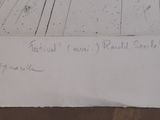 a piece of paper with a drawing on it
