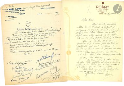 an old handwritten letter from the president of the united states