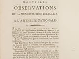 an old book with a black and white image of a clock on top of it