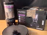 a box and a blender sitting on a table