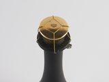 an image of a bottle with a gold cap on it