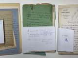 many old papers that have been left on the table