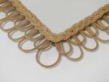 a picture of a necklace made out of rope