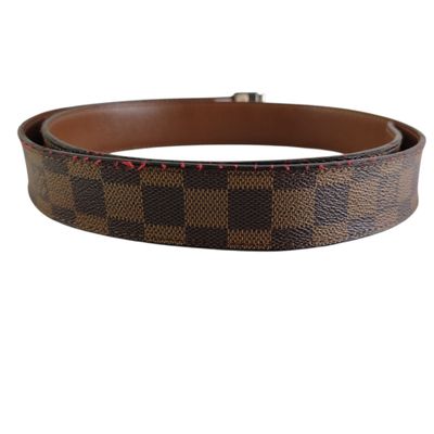 Ceinture Louis Vuitton marron et noire