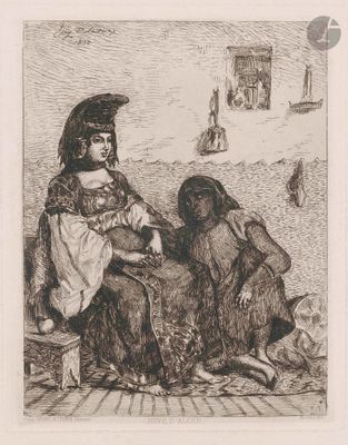 Eugène Delacroix (1798-1863) Juive d’Alger.