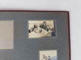 a picture of a picture of a man riding a motorcycle