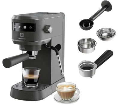 an image of a coffee machine with a cup of coffee next to it