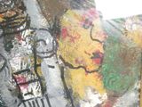 a picture of a painting on the wall of a building