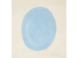 une image représentant un cercle bleu sur fond blanc