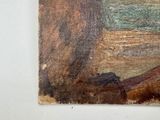 a picture of a painting on the wall of a room