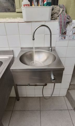 Lave main fémorale inox