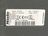 a label on the back of a laptop computer