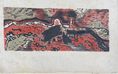 une image représentant une photo d'un tableau représentant une femme assise sur un canapé