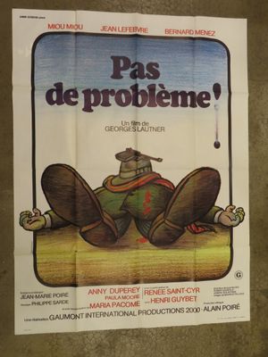 french movie poster for the film les deplotteme
