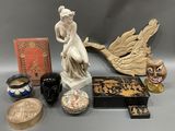 a lot of items that are sitting on a table