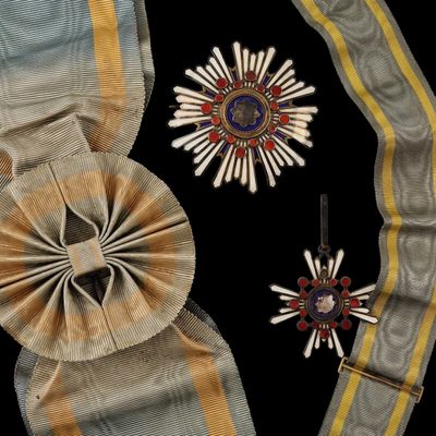 une image montrant un gros plan d'un ruban orné d'une étoile