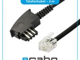 cable cable with a cat5e patch plug attached to the end of it