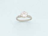 a picture of a diamond ring on a white background