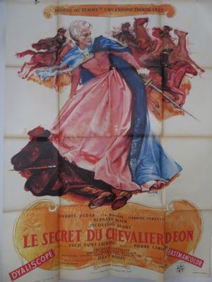 affiche de cinéma française « Le Secret d'Avereton »
