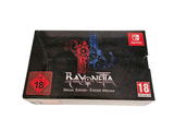 the box for the game rayoniia is shown on a white surface