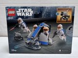 the lego star wars set is in the box on the table