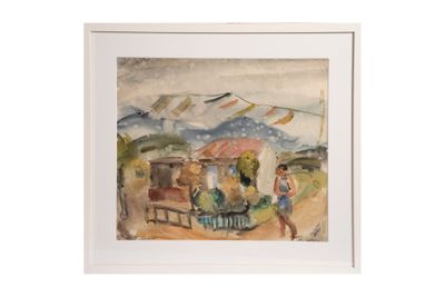 LOU ALBERT-LASARD (1885-1969) Menton