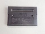 a close up of a black battery cover on a white surface