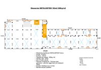 Mezzanine / plateforme industrielle métallique de 195 m² en … (photo 2)
