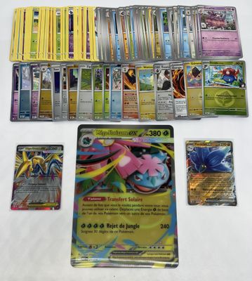 pokemon trading card game with a lot of cards and a lot of cards