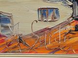 a picture of a painting that is on the wall