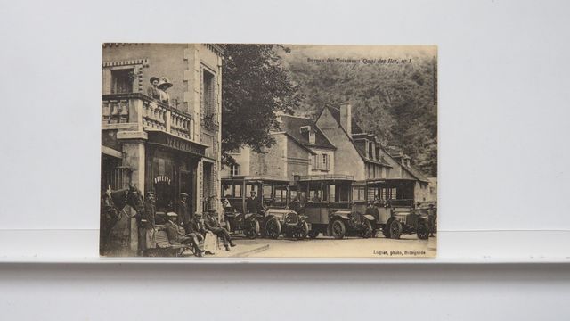 Aubusson : Autobus Alfred Delarbre Jeune. Bureau des Voitures. Qu...