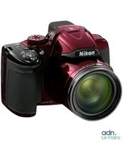 Appareil photo Nikon COOLPIX P520 Rouge - Zoom 42x - Avec ba…