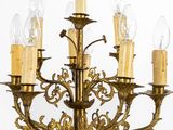 an image of a chandelier with five lights on each of it ' s arms