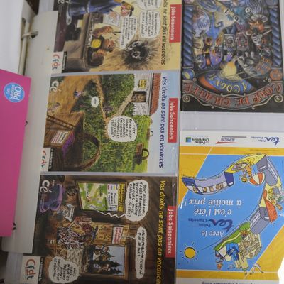 ALBUM Cartes postales publicitaires neuf 1 classeur