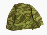 camouflage jacket on a white background with a white background