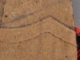 an image of a piece of cloth that has been stitched together